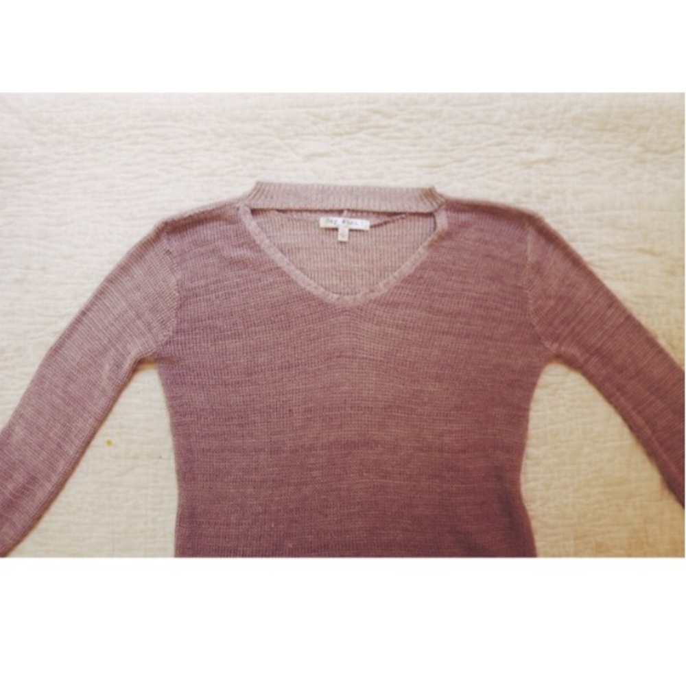 🦋 Say What? Light Weight Purple Summer Sweater